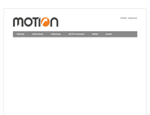 Tablet Screenshot of motion-tm.de